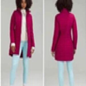 Lululemon Pack It Down Long Sz 4 Coat Jacket Pomegranate NWT $268